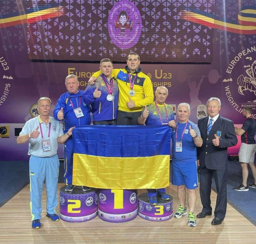 9 медалей на чемпіонаті Європи в Румунії вибороли важкоатлети Донецької області